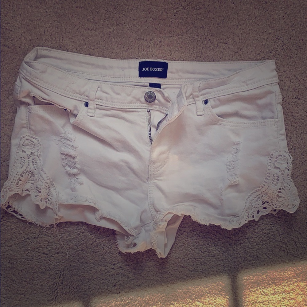 Joe boxer White Jean shorts